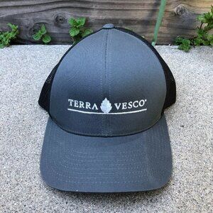 PACIFIC HEADWEAR TERRA VESCO Trucker Hat Men's Grey Snapback Adjustable Cap​​